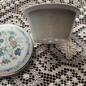 Antique Porcelain Loose Leaf Tea Steeper